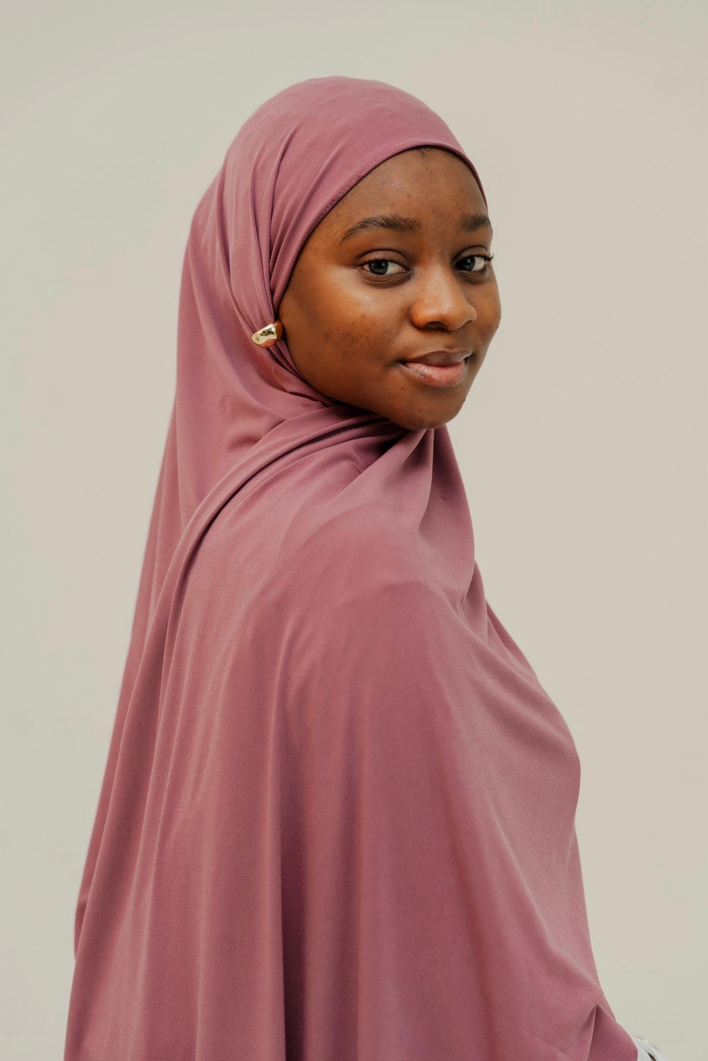 Jersey premium rose taupe